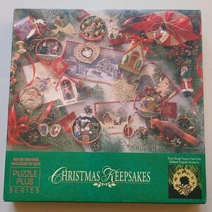 Vintage Springbok USA Hallmark Christmas Keepsakes Jigsaw Puzzle